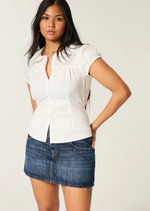 Mini Hollister Denim Skirt thumbnail 1