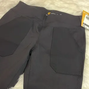 Carhartt Force Utility Black Knit Farm Thick Leggings Size S NWT‎ thumbnail 6