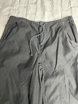 TNA Black Drawstring Elastic Hem Pants size small joggers thumbnail 9