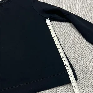 Wondershop Black Crewneck Pajamas Sweater thumbnail 5