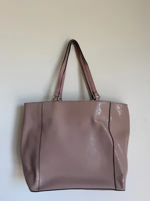 Guess Los Angeles Blush Pink Tote Bag Purse thumbnail 3