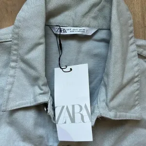 NWT ZARA Metallic Denim 100% Cotton DustyBlue Shimmer Short Romper 6929/201 Sz S thumbnail 9