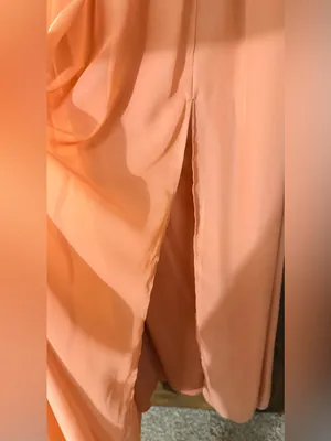 Birdy Grey Spaghetti Strap Maxi Dress in Rust Orange thumbnail 2