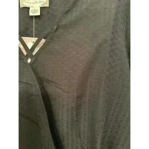 Band of Gypsies Black Oversized Long Sleeve Blouse‎ size S NWT thumbnail 2