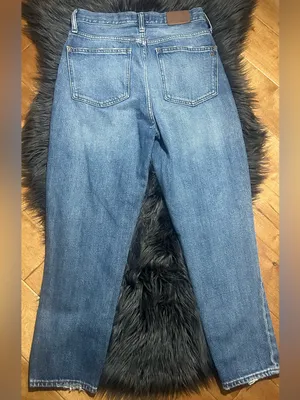 Madewell The Momjean in Downey Wash Jeans Size 28 thumbnail 6