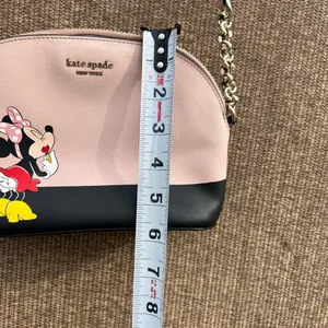 Kate Spade Minnie Mouse Mini Dome Pink Crossbody thumbnail 9