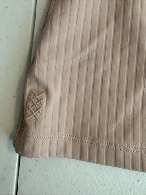 Rhone Modern‎ Ribbed Tee pink XS Women's Short Sleeve Crew Neck Moisture Wicking thumbnail 6