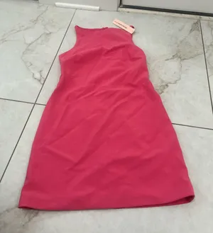 NWT Aqua Hot Pink Sleeveless Dress Size XS $88 thumbnail 1
