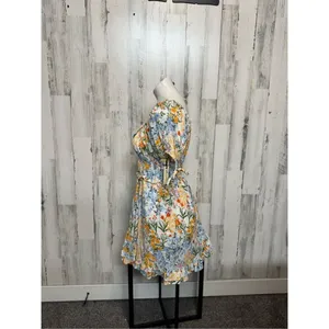 Floral dress Yellow Size M thumbnail 3