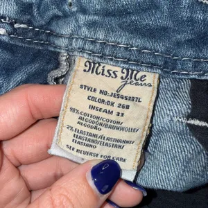 Miss Me Bootcut Jeans Women 26 Blue Good Rhinestone Embellished JE5453B7L thumbnail 7