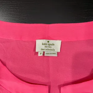 Pink Kate Spade Silk Sleeveless Top Size 8 thumbnail 4