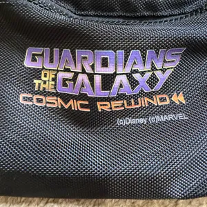 Disney Marvel Guardians of the Galaxy Fanny Pack Bag Cosmic Rewind Theme Park thumbnail 2
