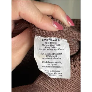 Everlane Do-It-All Knit Tote Brown Shoulder Bag Single Strap thumbnail 8