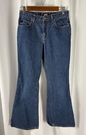 Vintage Rare Bongo Flared Low Rise 90’s Jeans Sz 7 Y2K‎ thumbnail 1
