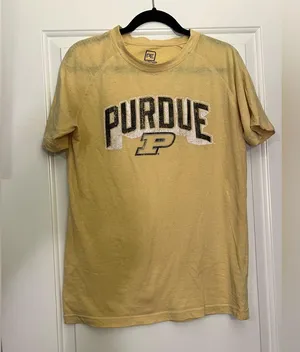 Purdue r shirt Gold Size M thumbnail 1
