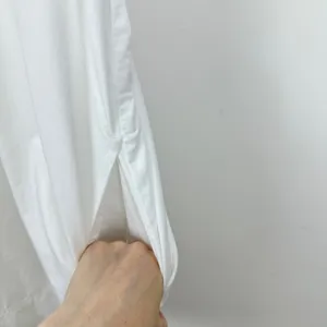 Madewell V Neck Mini Shirtdress Poplin Cotton White Pockets Relaxed Shift S NWT thumbnail 13