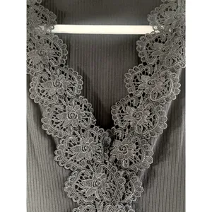 Lulu's Come Back To You Black Lace Long Sleeve Bodysuit S thumbnail 7
