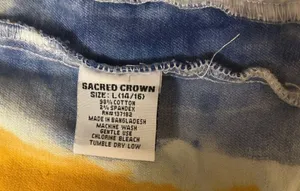 Sacred crown tie dye jacket size L (14/16)) Size L thumbnail 4