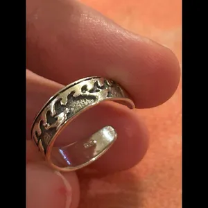 Fashion 925 Sterling silver Knuckle Ring Open toe Rings Women Adjustable d23 thumbnail 4