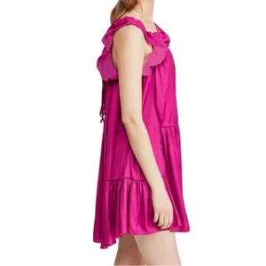 Free People Want Your Love Fuchsia Summer Dress Medium thumbnail 3