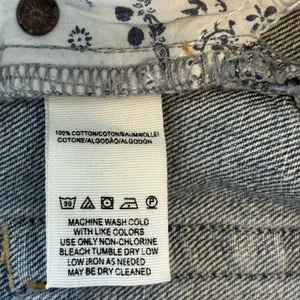 We the Free People Shorts Womens 26 Denim Mid Rise‎ Boho Beach Summer Coastal thumbnail 5