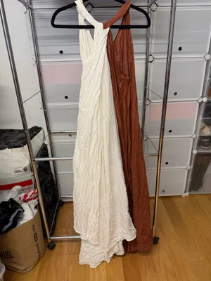 Anthropologie Two Tone Maxi Dress thumbnail 2