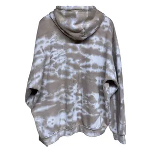 Aviator Nation Hand Dyed Relaxed Pullover Hoodie Sweatshirt Tie Dye Sand Size XL thumbnail 2