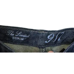 The‎ Limited 917 Women Jeans Flared Leg Mid-Rise Stretch Dark Wash Denim Blue 8R thumbnail 5