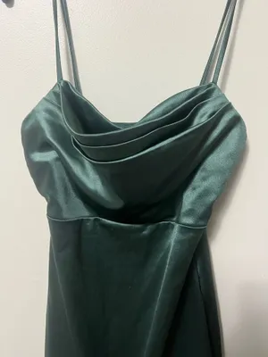 Windsor Green Asymmetrical Dress thumbnail 2
