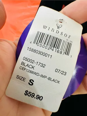 Windsor Black One-Shoulder Velvet Evening Dress thumbnail 3