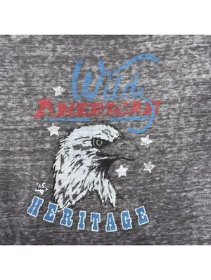 Goodie Two Sleeves “Wild American Heritage” Graphic Tee Women’s Medium thumbnail 2