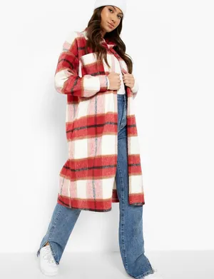 Boohoo 💕Longline Shacket💕 thumbnail 2
