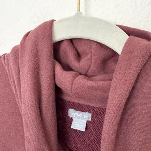 [Aerie] Oversized Fleece Turtleneck Sweater Pullover Sweatshirt Cozy Sz Small S thumbnail 11