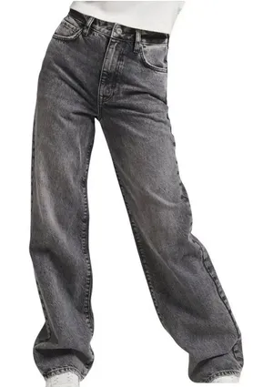 Superdry Vintage Wide Jean Lenox Grey 26/30 NWT thumbnail 1