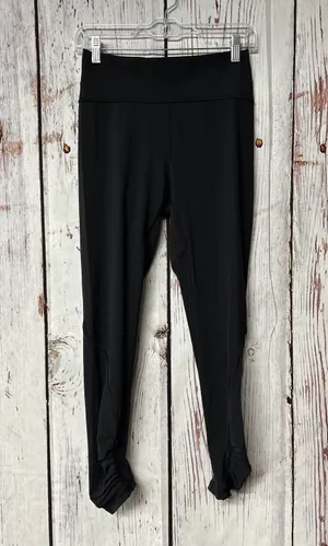 Lululemon Play Off The Pleats Scrunch Tight 25" Leggings - Black / Size 8 thumbnail 1