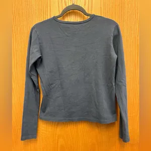 Brandy Melville long sleeve Henley thumbnail 3