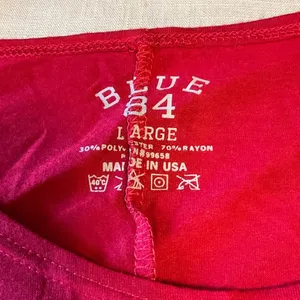 Blue 84 Women's Burgundy Long Sleeve Tee thumbnail 5