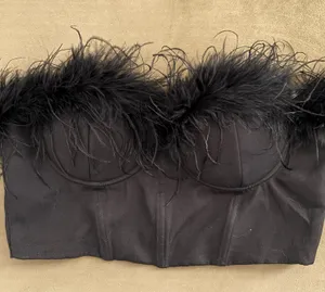 Windsor Feather Bustier Top thumbnail 1