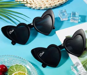 Babe Heart Sunglasses Black thumbnail 1