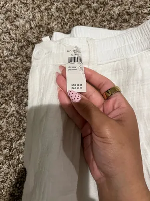 Aerie Linen Pants thumbnail 4
