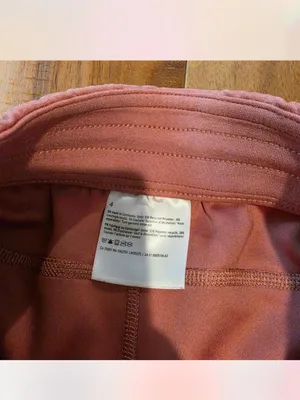 Lululemon Softstreme High-Rise Pants size 4 in dusty pink thumbnail 3