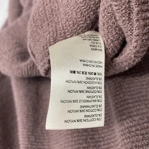 Free People Sweater Womens Small Raisin Purple Ottoman Slouchy Oversized Cowl thumbnail 9