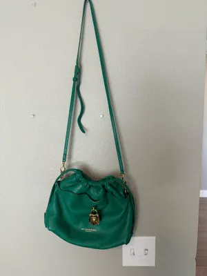 Burberry green purse thumbnail 2