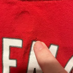 Majestic Atlanta Braves Freddie Freeman ladies red extra large shirt MLB BASEBALL *Flawed thumbnail 8