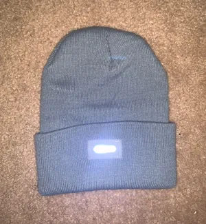 Gray Light Up Beanie thumbnail 2