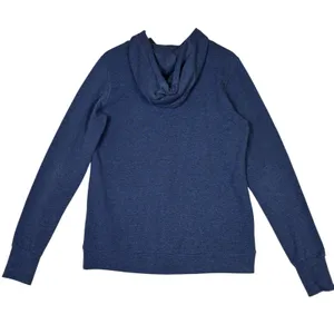 Lauren James Hoodie Womens Sz M Heathered Blue‎ Soft Thumb Holes thumbnail 9