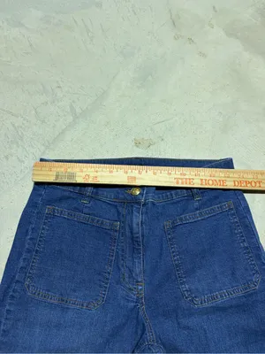 J. Crew Wide Leg Women's Jeans Blue 25 thumbnail 3