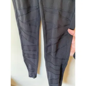 Lululemon High Rise Wunder Under Leggings Mesh Black Size 2 Limited Edition thumbnail 8