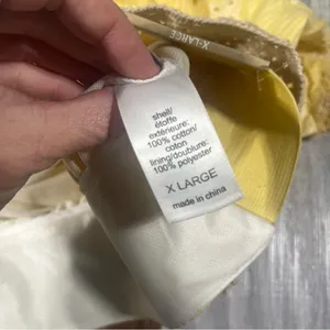 Maurice’s Yellow Embroidered Women's Skirt; XL; NEW thumbnail 6