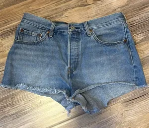 Levi’s 501 Shorts Jean Denim Women’s thumbnail 1